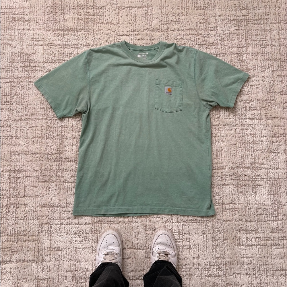 Carhartt Sage Green Loose Fit T-Shirt